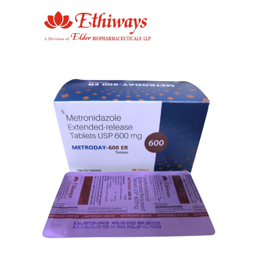 Metronidazole ER 600 tab