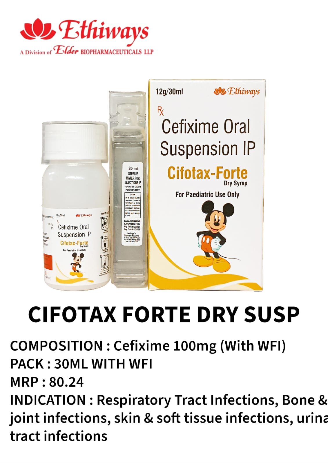 CIFOTAX-FORTE Dry Syrup
