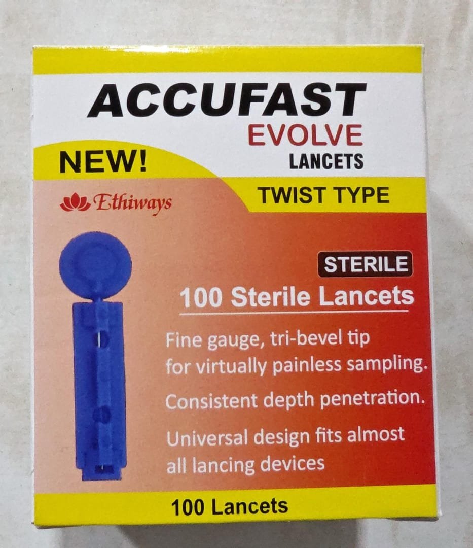 ACCUFAST EVOLVE Lancets (Twist Type)