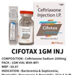 CIFOTAX 1GM Injection
