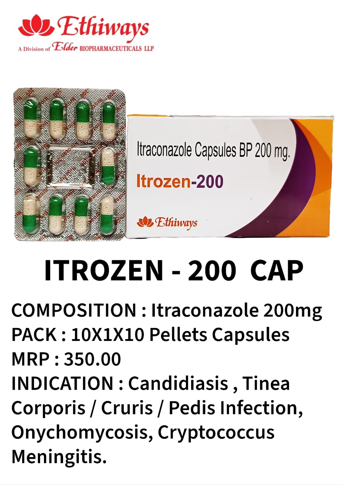ITROZEN-200 Capsules