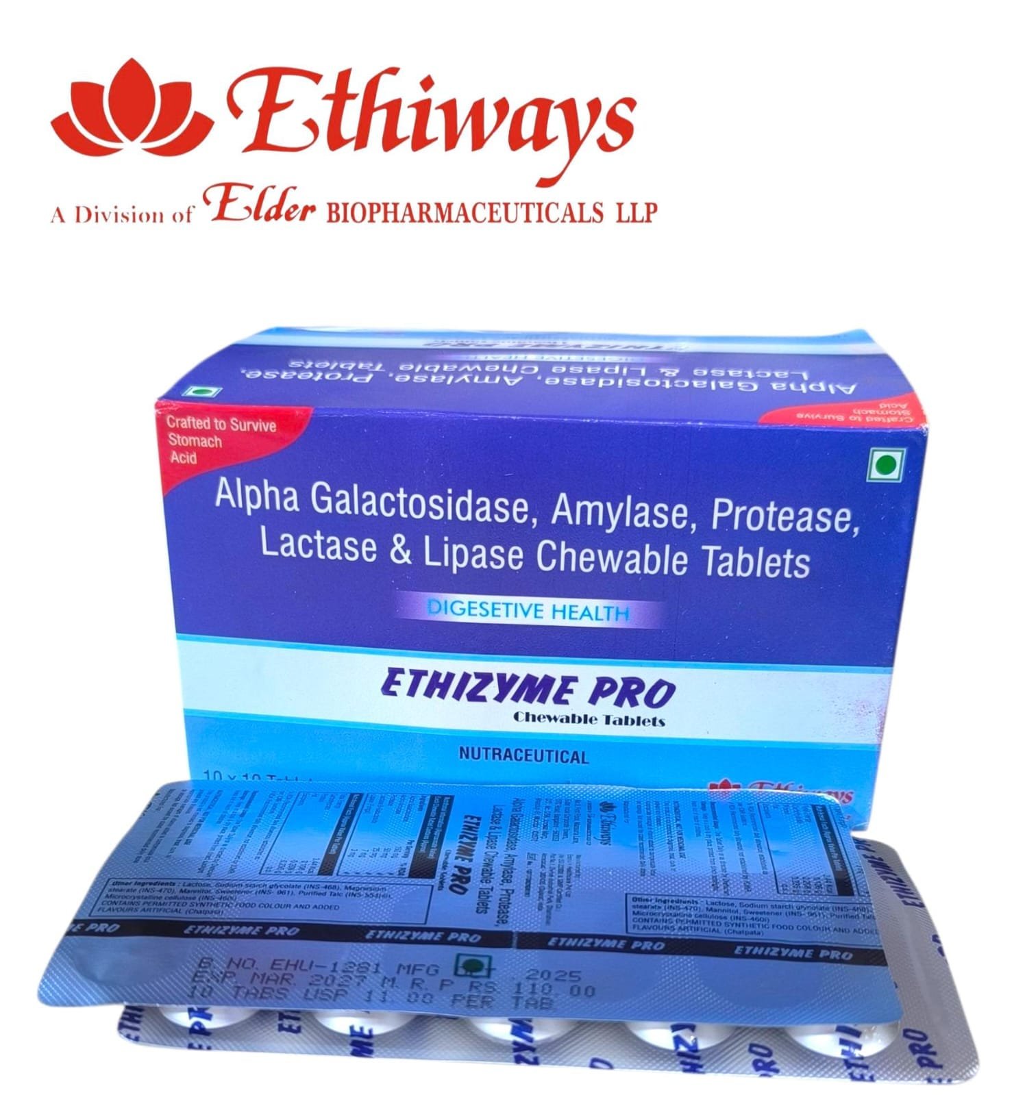 ETHIZYME PRO Chewable Tablets