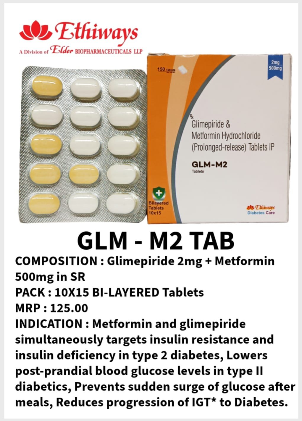 GLM-M2 Tablets