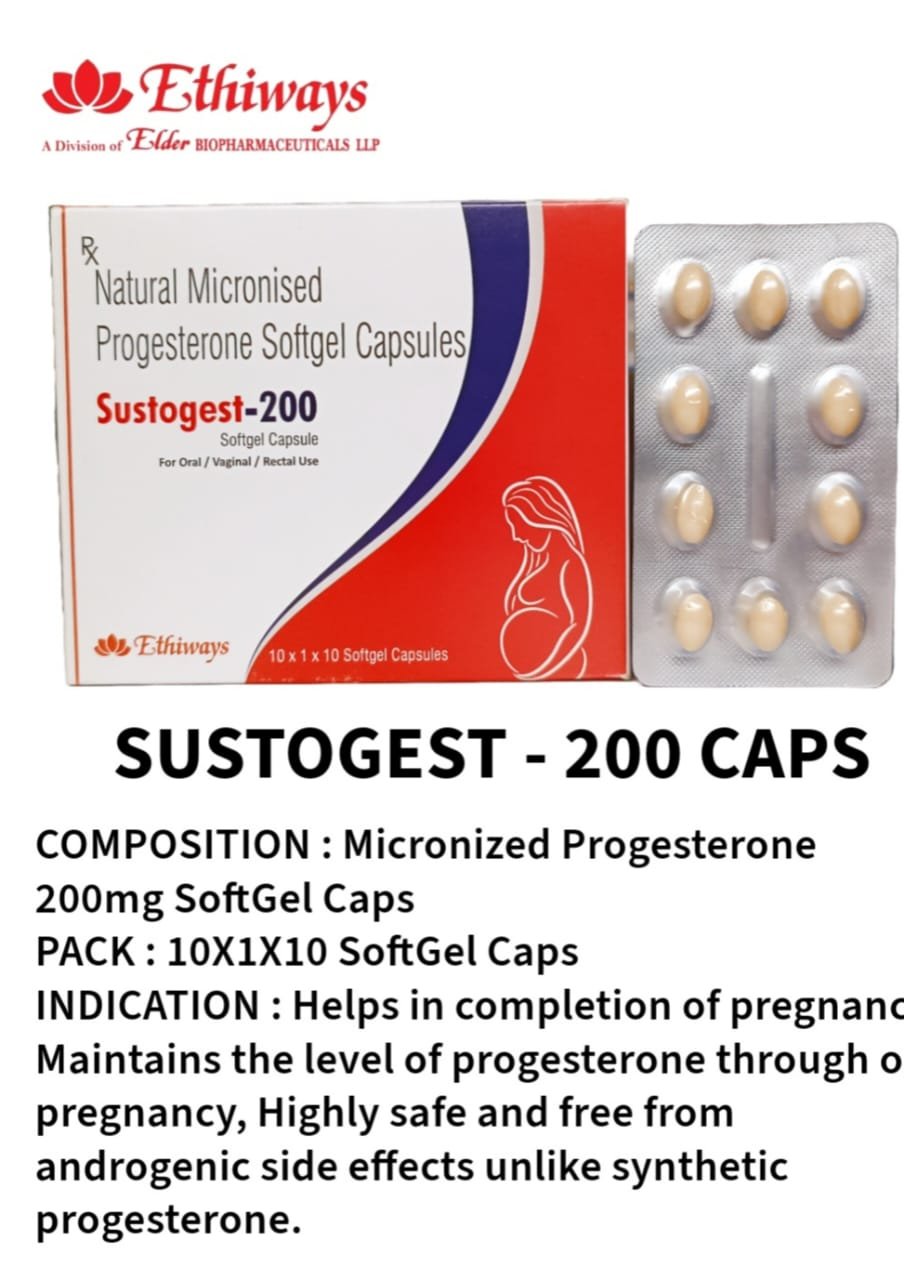 SUSTOGEST-200 Softgel Capsules