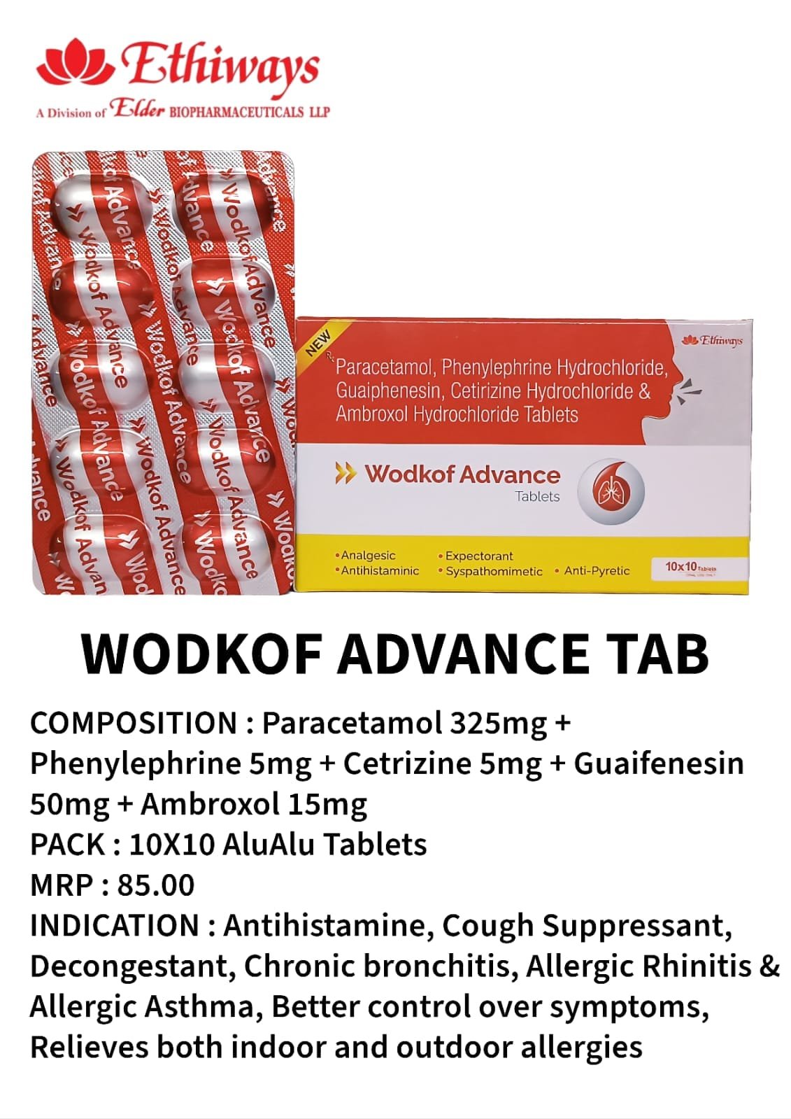 WODKOF ADVANCE Tablets