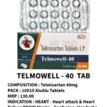 TELMOWELL-40 Tablets