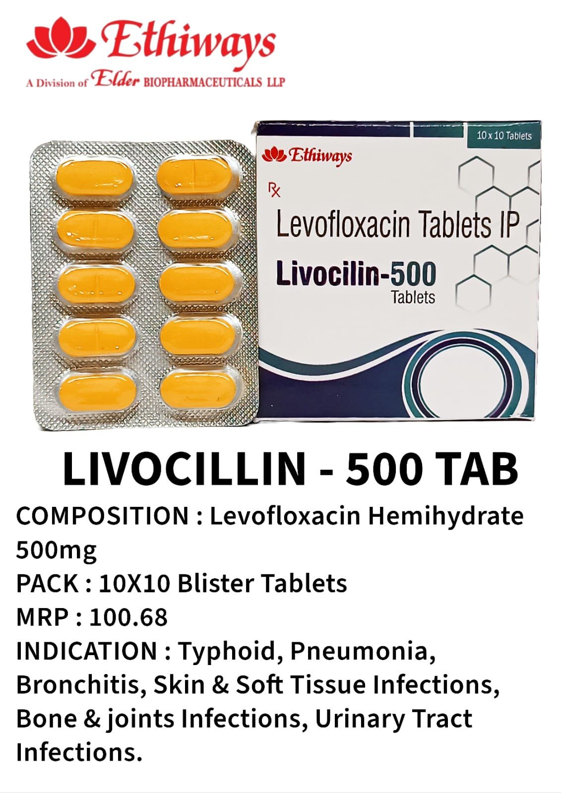 LIVOCILLIN-500 Tablets