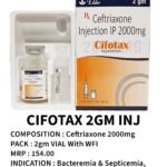 CIFOTAX 2GM Injection