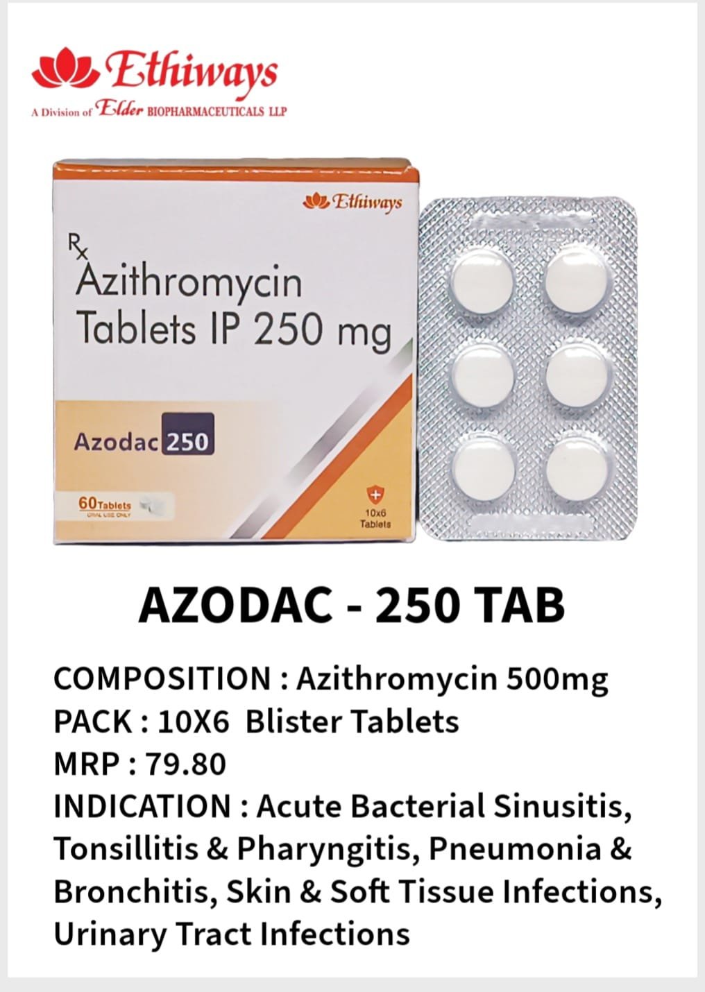 AZODAC-250 Tablets