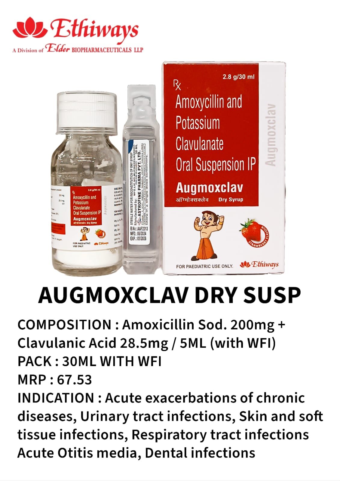 AUGMOXCLAV Dry Syrup